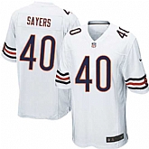 Nike Men & Women & Youth Bears #40 Gale Sayers White Team Color Game Jersey,baseball caps,new era cap wholesale,wholesale hats